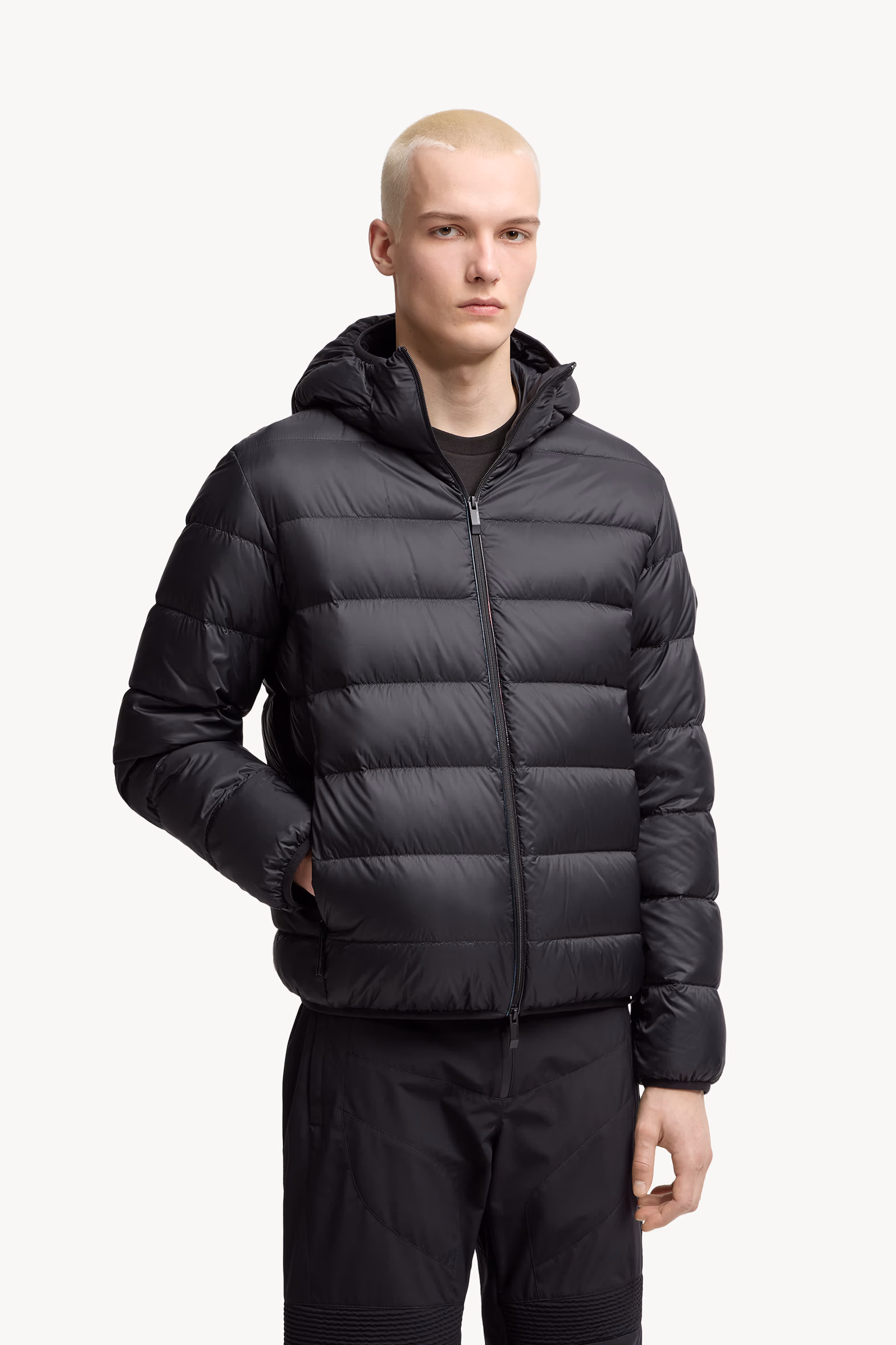 Erdon Short Down Jacket Men Black Moncler 6